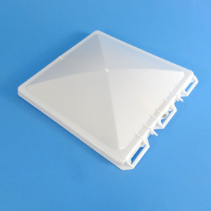 Vent Lid - White / 335 x 350mm - Suits Jensen MK2 Roof Vents