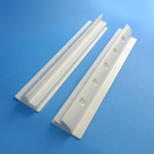 Solar Panel Spoiler Mounting Brackets - White ABS / Pair