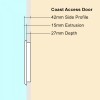 Coast Access Door Side Profile