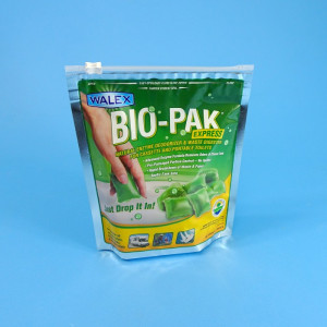 Walex Bio-Pak Express Green Waste Tank Sachets - 15 Pack - Septic Safe