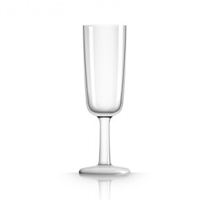 Palm Products Tritan Champagne Flute - 190mL - White Non-Slip Base