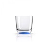 Tritan Whiskey Glass with Blue Nonslip Base - 285ml