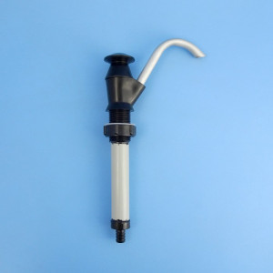 Breha Manual Water Pump - Black / Self-Priming / 12mm Barb - Suits 32mm Mounting Holes