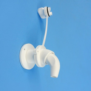 Foldaway Antenna Direct TV Through-Wall Connector - Suits 25-45mm Walls