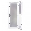 Premium Odyssey Door - 2 Radius Corners - 1822mm x 622mm - Right Hand Hinge - White