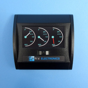 RV Electronics LCD Water Tank Level Indicator - Triple Tank