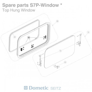 Striker Lock - Suits Dometic Seitz S7P Windows