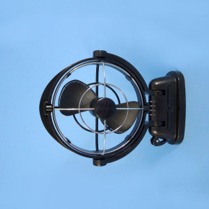 Caframo Sirocco II Cabin Fan - Black - 12V / 24V