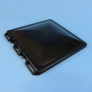Vent Lid - Black / 335 x 350mm - Suits Jensen MK2 Roof Vents