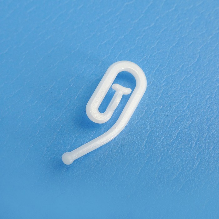 Nylon Curtain Gathering Hook, White CaravansPlus