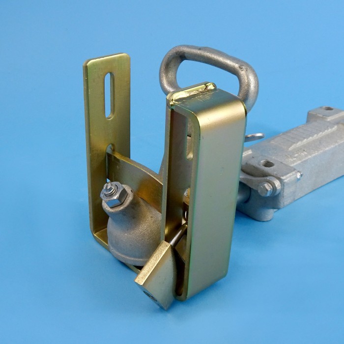 Ark Trailer Coupling Lock W Padlock CaravansPlus