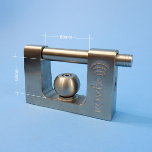 Kovix Alarmed Trailer Coupling Lock - 120dB - Suits 50mm Ball / DO35 / TREG-Style Couplings