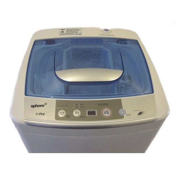CaravansPlus Sphere Automatic Mini Washing Machine 3.3kg Capacity