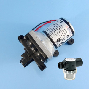 SHURflo 4009 Automatic Water Pump Kit with Filter - 12V / 11.3L/min / 45psi