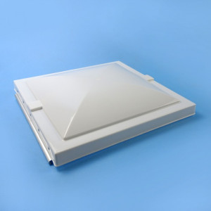 Vent Lid - White / 365 x 365mm - Suits Elixir MK1 Roof Vents