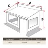 Privacy Room Dimensions