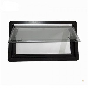 MobiCool CHAL Alloy-Frame Window with Blind & Flyscreen - 500mm W x 350mm H