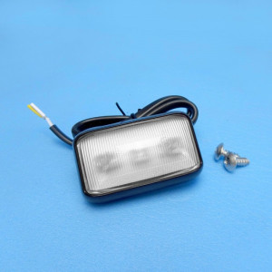 LED Clear Marker Light - 12V / 24V - 2 LED - 58 x 35mm