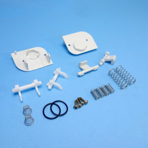 Lock Mechanism Kit - White - Suits Thetford Service Doors 3, 4 & 5
