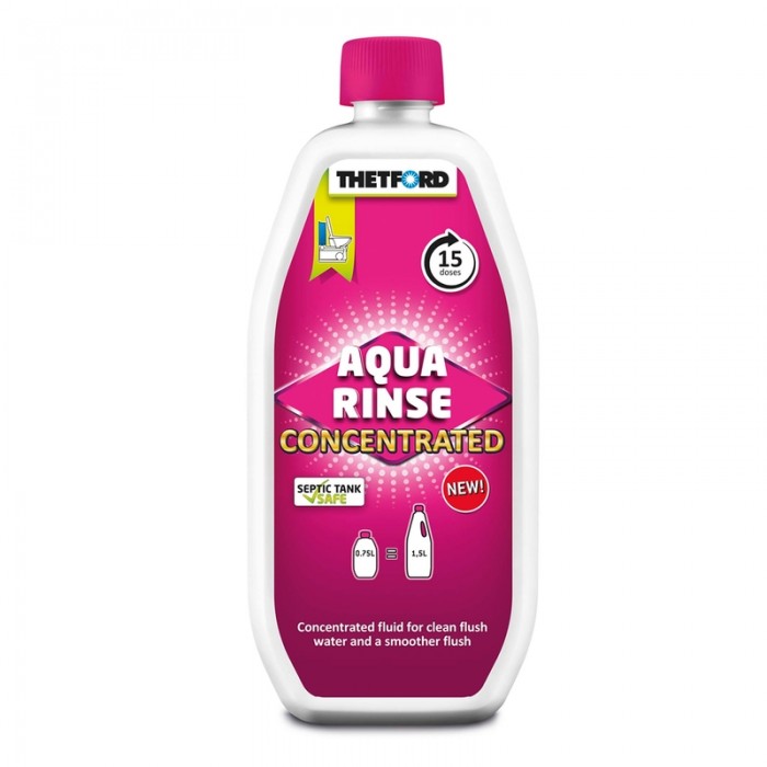 Thetford Aqua Rinse Concentrate, Flush Tank Additive 750ml