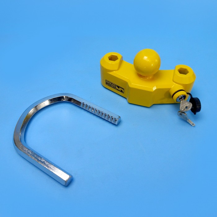 Hayman Reese Heavy Duty Coupling Lock W 2 Keys CaravansPlus