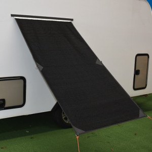 Coast Fridge Vent Shade Screen - Black - Includes Black Sail Track