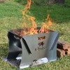 Portable Steel Firepit & Ember Tray Kit - Small 400 x 580mm