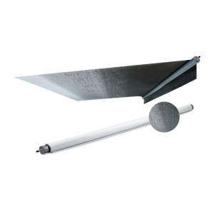 Dometic 8700 Awning Fabric & Roller Assembly - 15ft - Polar White