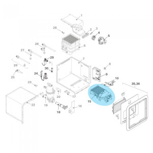Gas Burner Assembly - Suits Truma AquaGo Hot Water Systems