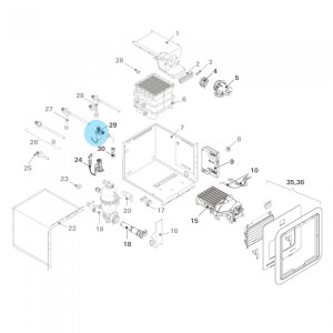 Circulation Pump - Suits Truma AquaGo Hot Water Systems