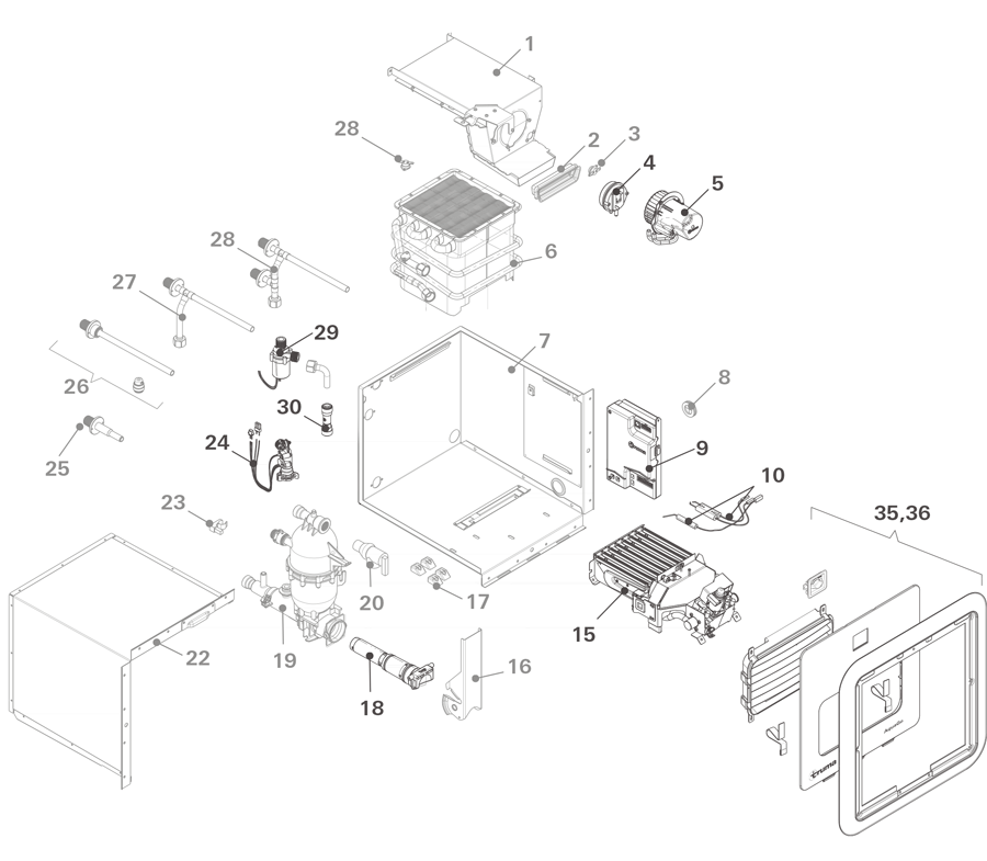 Diagram, Truma AquaGo HWS Water Heater Diagrams CaravansPlus