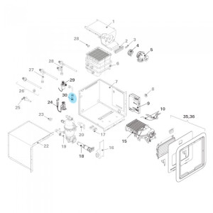 Non-Return Valve - Suits Truma AquaGo / Combi D Hot Water Systems