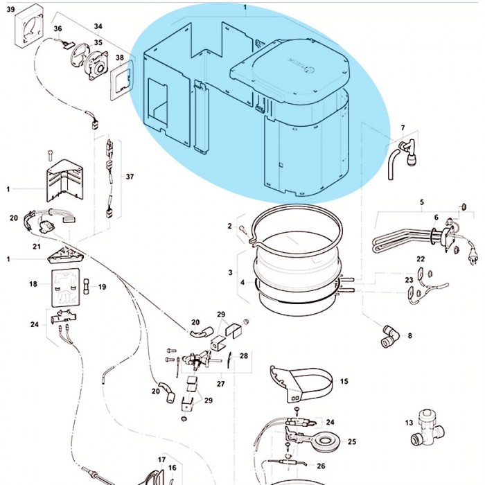 Truma Spares Truma Ultrastore Water Heater Diagram Truma