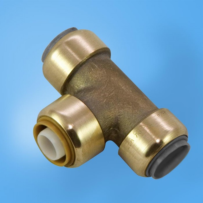 SharkBite Conversion Tee 18mm..16mm Pex CaravansPlus