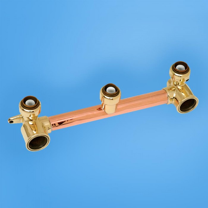 SharkBite 200mm Shower Assembly Right..Inverted CaravansPlus