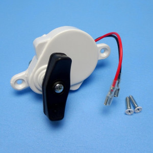 Lift Motor with Knob - White - Suits Fan-Tastic Powered-Lift Roof Vents