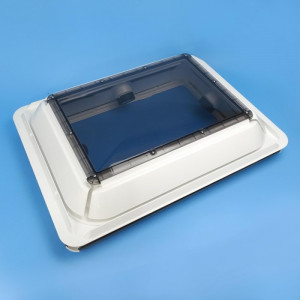 Camec 4 Seasons Evolution Roof Hatch & Skylight with Blind & LED - 700 x 500mm Cut-Out