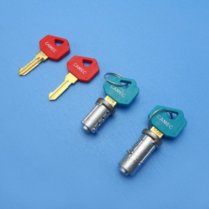 Camec One-Key Lock Barrel & Key Kit - 2 Barrels - Includes 1 Long Barrel