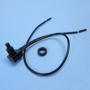 Fan On / Off Push-Button Switch - Black - Suits Jensen Roof Vents