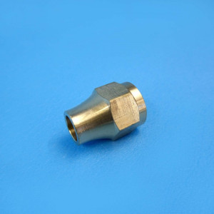 Keefer Standard Gas Flare Nut - 5/16 inch Female SAE to 5/16 inch Pipe
