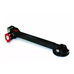 AL-KO Drop-Down Stabiliser Leg - Black / 590mm