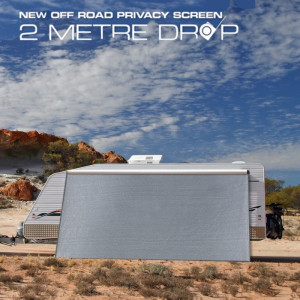 CGear Extra-Drop Privacy Screen - 4270 x 2000mm - Suits 15ft Awnings