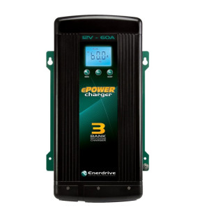 Enerdrive ePOWER AC Battery Charger - 12V - 60A - 3 Bank