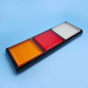 LED Autolamps Rear Combination Lamp - Reverse / Stop / Tail / Indicator - 12V / 24V / 435 x 145mm