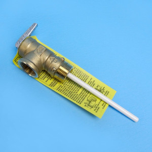 Temperature & Pressure Relief Valve - 3/4 inch NPT Male Inlet / Female Outlet - 1034kPa - Suits...