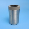 Alcoholder Insulated Stubzero Cooler - Stainless Silver