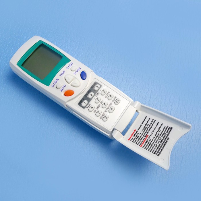 Replacement Remote Control For Everwell MRL0923E, MRL1213E, MRL1823E AC Units – White