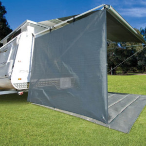 CGear End Wall Privacy Screen - Grey - Suits Pop-Tops