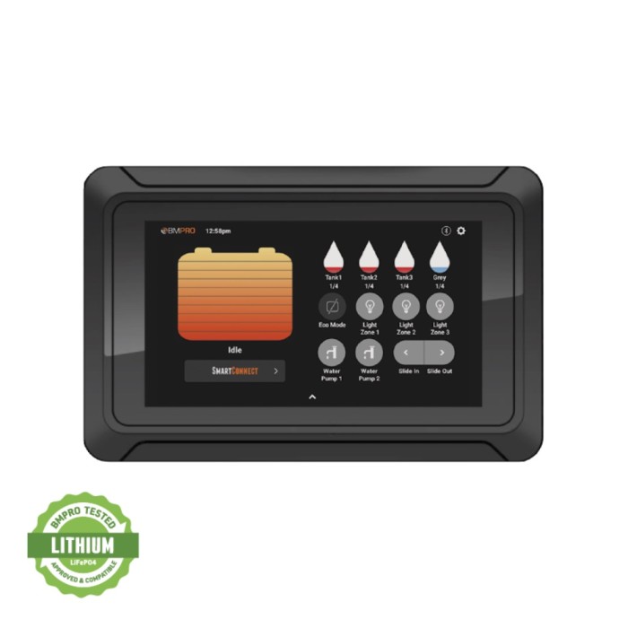 BMPRO Odyssey Control Display + OdysseyLink CaravansPlus