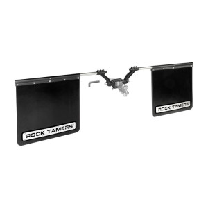 Rock Tamers Adjustable Mudflap System - Suits 50mm Ball Mounts